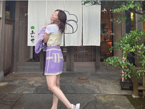 「エロ過ぎる」松井珠理奈、太ももあらわなミニスカショット！ 「最高にセクシー」「美脚にドキドキ」