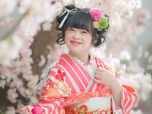 ダウン症モデル・菜桜、美しい成人式ショット公開！ 「とても綺麗で似合ってますね」「すごく可愛い」