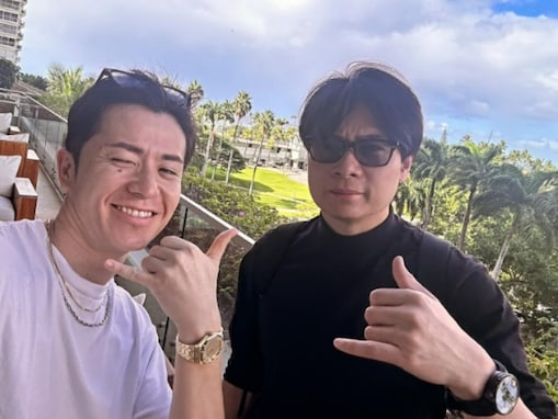 「Hawaiiですか!?」藤森慎吾、ノブコブ吉村とのプライベート？ ショット公開！ 「カッコつけてますね」