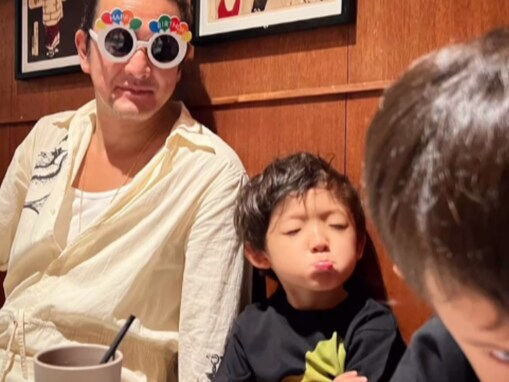 中村獅童、息子たちへの愛あふれる投稿に反響！ 「お子様の成長って本当はやい！」「可愛らしい」