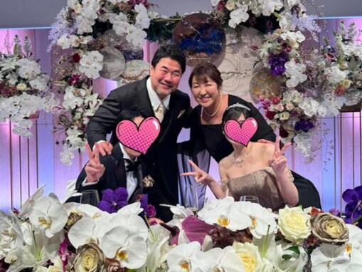 北斗晶、夫・佐々木健介と結婚式参列ショット公開！ 「北斗さん、どんどんお綺麗になってますね〜！」