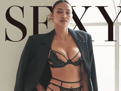 「エロ」10頭身モデル・香川沙耶、セクシーすぎるランジェリー姿で圧巻ボディ披露！ 「国宝だ、、、」