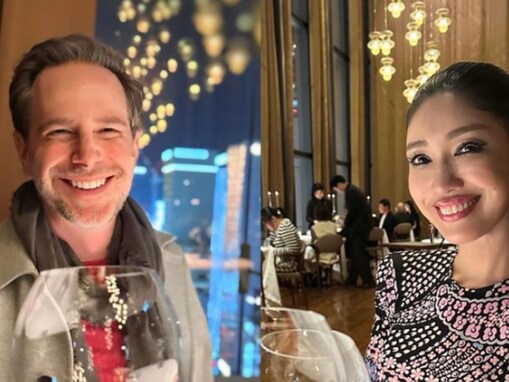 「幸せオーラ全開」アンミカ、イケメン夫との“ラブラブ”デートショット！ 「笑顔が最高なご夫婦」