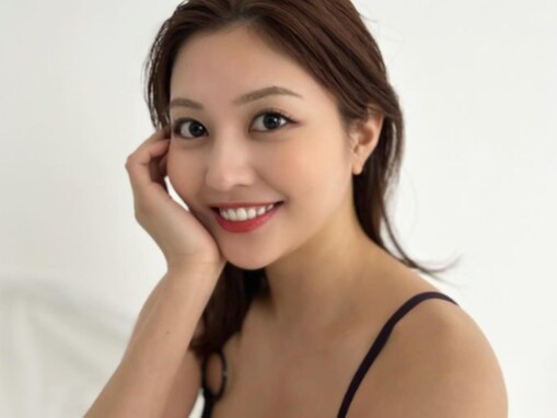 「神」元テラハ・林ゆめ、美谷間あらわな姿に反響！ 「布の面積少なめですね」「モデルさんですか」