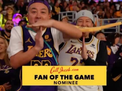 NBA中継に映り込んだまさかの人気芸人に反響！ 「合成じゃないの？」「反応の速さが流石すぎwww」