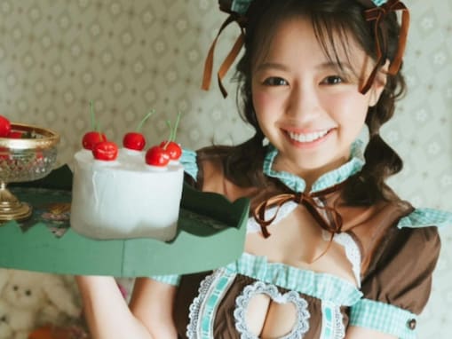 「谷間が見えとる」大原優乃、美谷間あらわなメイドコスプレ姿にファンもん絶！ 「デカすぎでしょ」