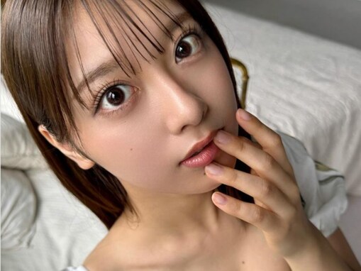 「で、でかい…」まるぴ、絶妙アングルで谷間あらわな姿を披露！ 「いいねえ」「天使？？！」