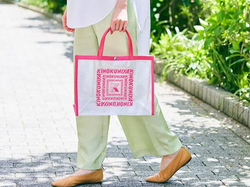 【紀ノ国屋】夏の新作クリアバッグ＆ポーチが登場！ 透け感かわいい人気シリーズ、レジャーにも大活躍