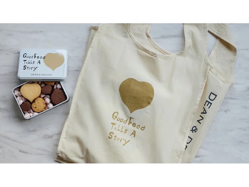 【DEAN & DELUCA】ハートがかわいいショッピングバッグ＆クッキー缶が登場！ 6月11日より数量限定販売