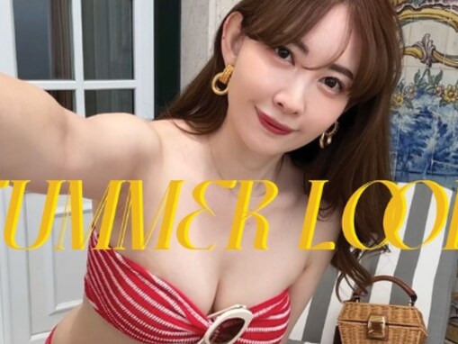 「完璧なスタイル」小嶋陽菜、美谷間あらわなビキニ姿にファンもん絶！ 「夏の女神さま」「良すぎる」