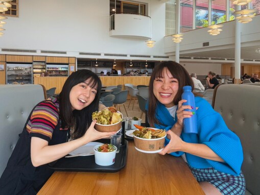 「すっぴんもキレイ」フワちゃん、上白石萌音とロンドンでのプライベートショット公開！ 「可愛すぎ」