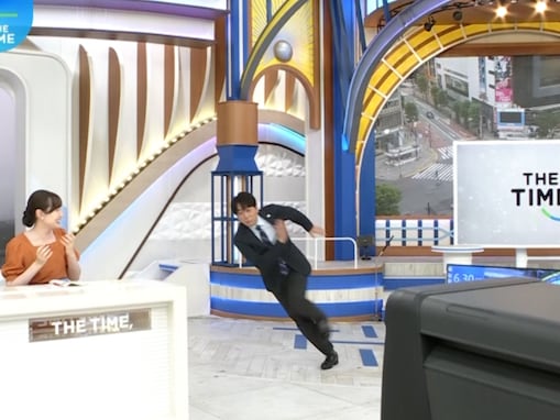 「雑コラかと思った」安住アナ、番組収録中の姿に「合成？」の声続出！ 「なんの大会ですか？笑」