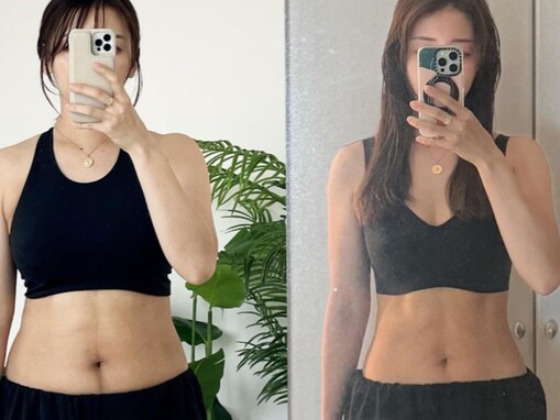 竹脇まりな、体形比較ショットに“結局どっちも優勝”！ 「素敵なマインド」「いやーホンマすごい！」