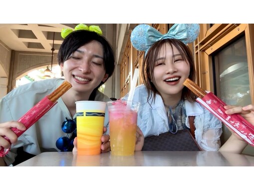 「彼氏としての模範解答」人気YouTuber・エミリン、恋人とディズニーシーデートへ！ 「いい彼氏だな」