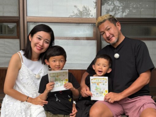 中村獅童、美人妻＆子どもたちとの仲良し家族ショット披露！ 「孫達の成長をみてる感じ」「いいですね」