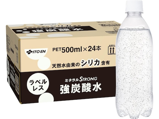 【Amazonタイムセール】今だけ15％オフ！ 伊藤園の「強炭酸水 500ml」24本セットがお買い得【9月20日】