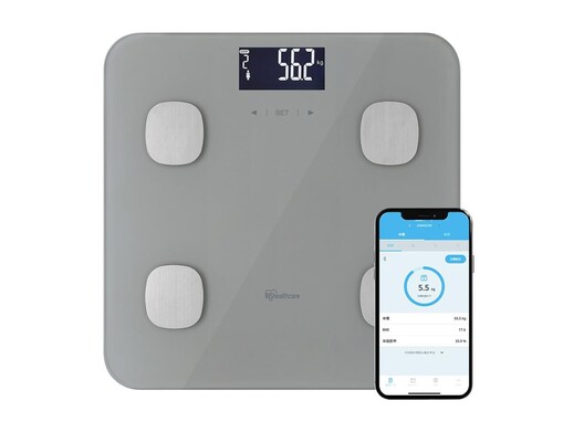 【Amazonタイムセール】驚きの42％オフ！ アイリスオーヤマの体重計「IBCM-B212-H」がお買い得【10月16日】