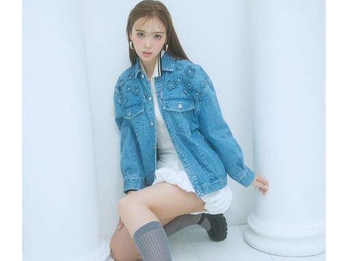 「ミニから伸びる脚が綺麗」藤田ニコル、太もも際立つモデルショット公開！ 「可憐」「どれもかわい」