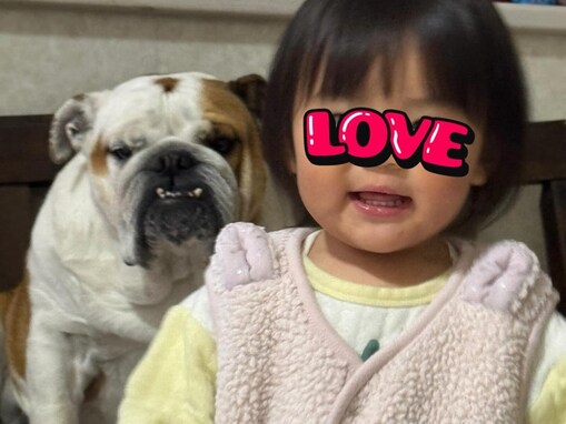 「交信してたんだと思う」北斗晶、孫＆愛犬のかわいすぎるツーショット公開！ 「愛らしいコンビですね」