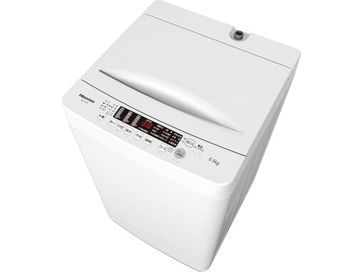【Amazon売れ筋ランキング】人気の「洗濯機」ランキング！ 2位「ハイセンス HW-K55E」、では1位は？