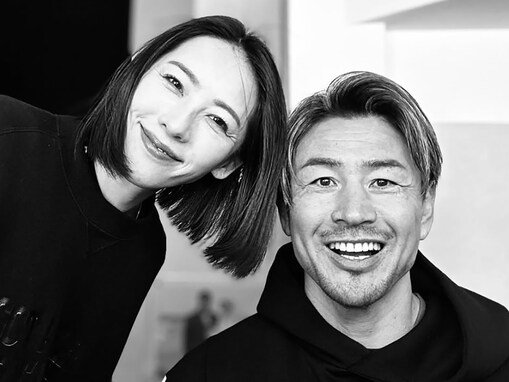 「今日で結婚18年！」魔裟斗＆矢沢心、結婚記念日に夫婦のモノクロツーショットを公開！ 「理想の夫婦」