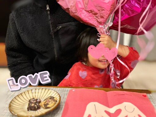 「笑顔すてき」三倉茉奈、夫＆娘の親子ショット公開！ 娘と作ったクッキーには「美味しそう」の声