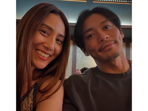 道端カレン、イケメン婚約者・嶋田慶太とのツーショット公開！ ラブラブショットの連発に反響