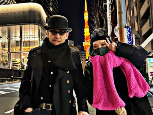 「目立ちそうw」広田レオナ、元夫・吹越満とツーショットに反響の声「オシャレでカッコいいですぅ！」