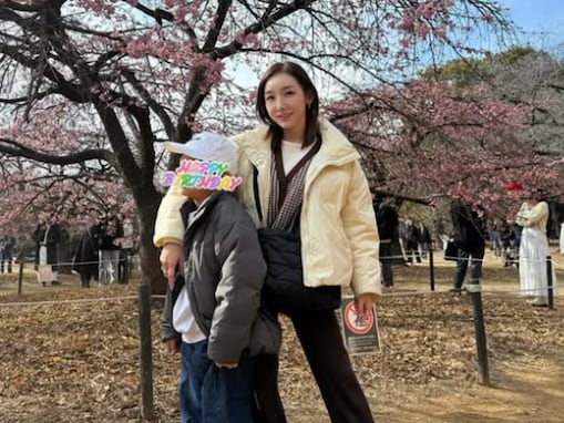 「もう8歳かぁ…」加護亜依、8歳息子とのツーショットに反響の声続出！ 「お子さん可愛いですね」