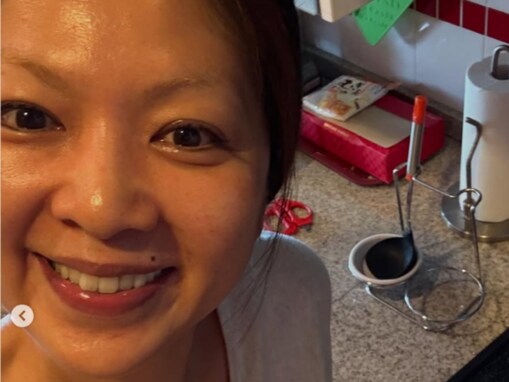 飯島直子、“100年ぶり”に使った炊飯器の結果は？ 「歯が丈夫で良かった」「ん?あんこはいってるの?」