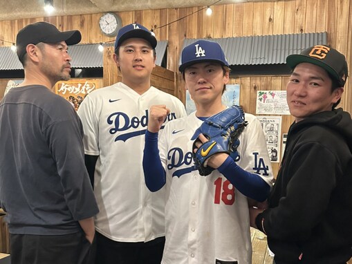 イチロー＆大谷翔平＆山本由伸が焼肉!? 「超豪華メンバーやん！」「だんだん本物に見えて来る不思議w」