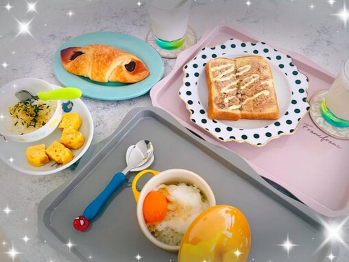 「やば。すごすぎる」平愛梨、4男児の手作り朝ご飯公開。「相当きつい」「自分との戦い」本音も吐露