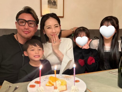「隣にいてくれてありがとう」矢沢心、夫・魔裟斗＆子どもたちとの家族ショットを公開！ 「ほんとすてき」