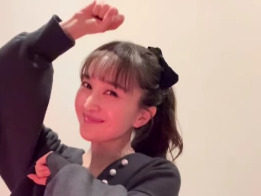 「可愛さMAX」百田夏菜子、ほっそりウエスト際立つダンス動画に反響！ 「へそ出しポニテ最強」