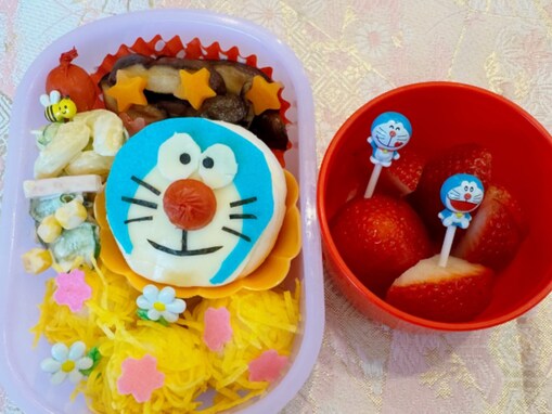 「お手紙泣けました」柳原可奈子、娘への手作り弁当を公開し話題に！「美味しそう」「がんばれちゃう」