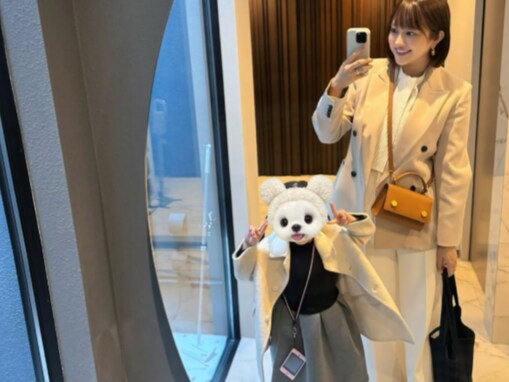 菊地亜美、年中になった長女との正装ショット公開！ 「かわいい！！！」「とってもキレイで可愛い」