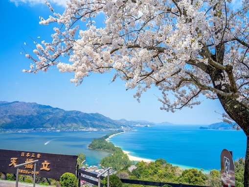 海外に誇れる春絶景ランキング！ 2位は京都府の「天橋立」、1位は？