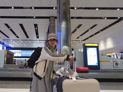「エグすぎww」美容系YouTuber、100kgの荷物でイギリス留学!? 「私より荷物多い留学生いませんでした」