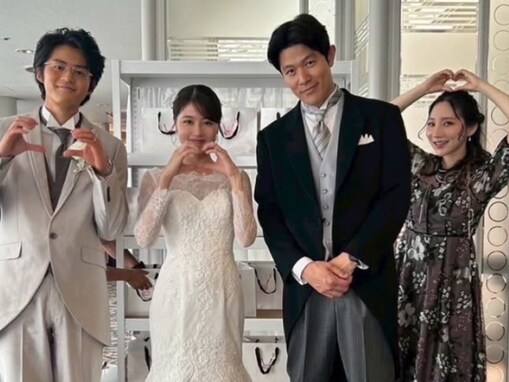 鈴木亮平、有村架純の美しいウエディングドレス姿を披露も「ワザとなのか天然なのか」「ネタなんですかね」