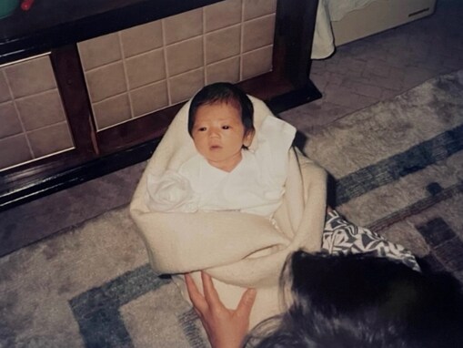 「この頃からもう天使」元ボンビーガール・川口葵、生後1週間のレアショット公開！ 「面影あり」