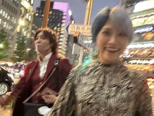 「全然この格好で街中歩きます」ぱーてぃーちゃん、移動中のレアショット公開！ 「即バレですね」