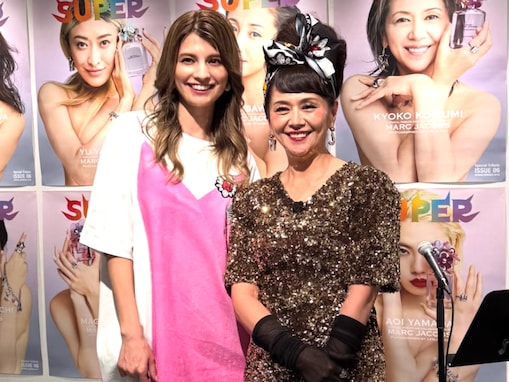 「190cm近くある？」マギー、圧巻の美脚披露で小泉今日子と2ショット「めちゃくちゃいい感じ」「美の共演」