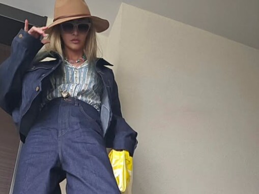 「お綺麗なお母様ですね」山田優、おしゃれなデニムコーデに反響！ 美人母の顔出しショットも