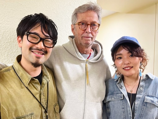 「人生本当に何があるかわかりません」日本人ギタリスト、“神様”クラプトンと面会！ 「鳥肌立ちました」