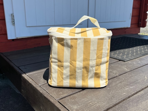 【3COINS】冷凍食品やアイスも入る万能サイズ！ 「保冷バッグ」は肩掛けにもできて便利