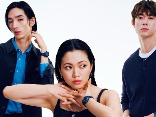 二階堂ふみ、イケメン俳優2人に囲まれたモデルショット！ 『GQ JAPAN』で肌見せコーデを披露