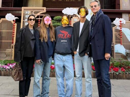 169cmの中村江里子、自身の身長を超える子どもたちを公開！ 「次女ちゃんの成長にはビックリ」