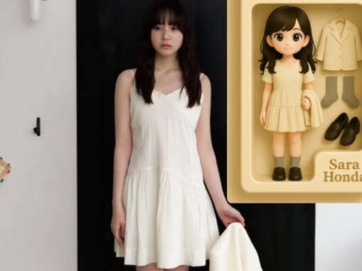 「人形より可愛い」本田紗来、美脚際立つモデルショットを公開し反響の声続出！ 「肌が綺麗だ」