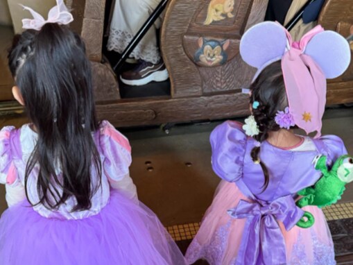 「幸せアルバムすぎる」板野友美、娘とディズニーランドへ！ 「キラキラアイドルだった2人がママに」