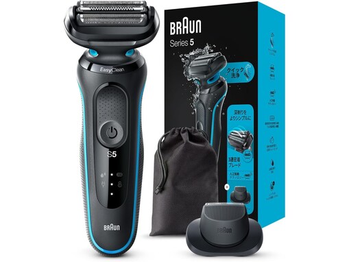 【Amazonベストセラー1位】ブラウン「メンズシェーバー」なら、朝のヒゲ剃りをより快適・スピーディーに